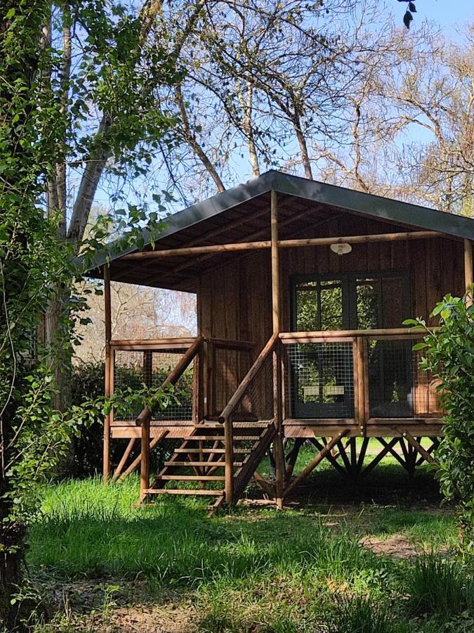 Hotel Camping Le Mouliat Moncrabeau Exterior foto