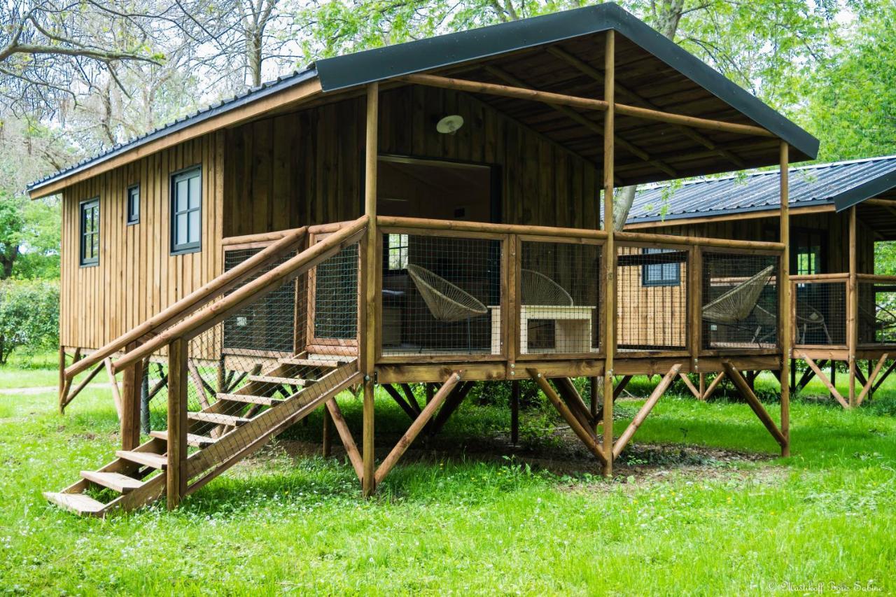 Hotel Camping Le Mouliat Moncrabeau Exterior foto
